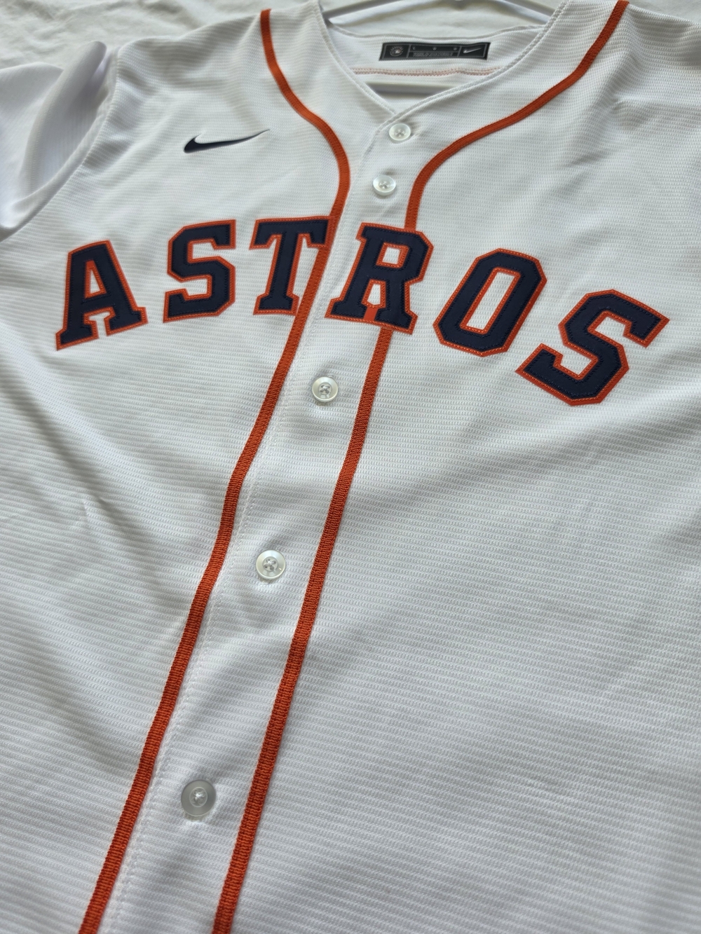 Nike Houston Astros George Springer #4 MLB Jersey Mens Large White